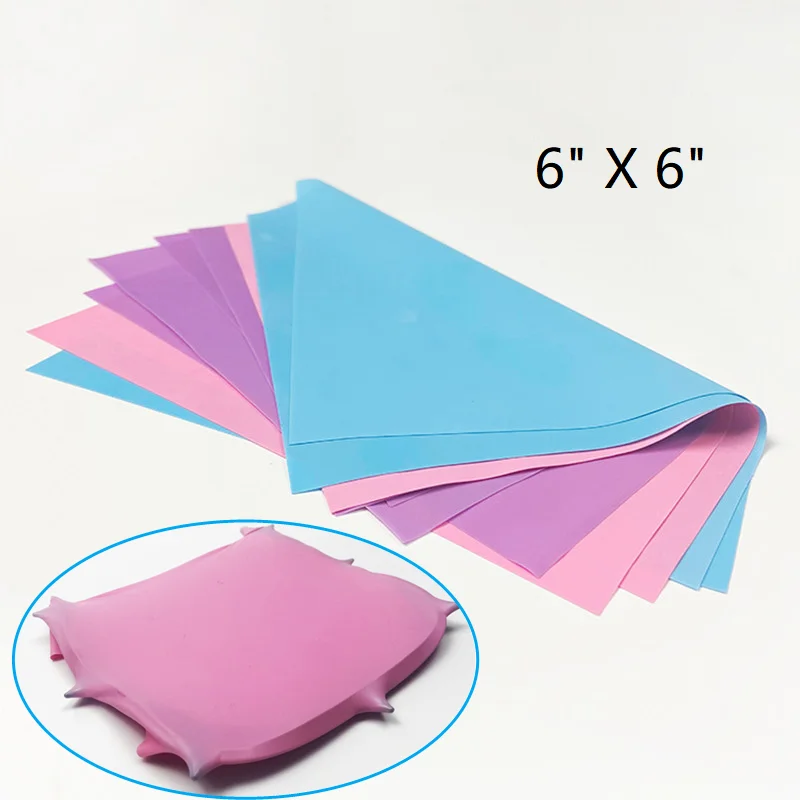 6''X6'' 36Pcs/box Dental Rubber Dam Sheets Adult Natural Rubber Latex