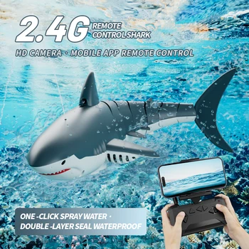 S6 Smart Rc requin télécommandé pulvérisation eau
