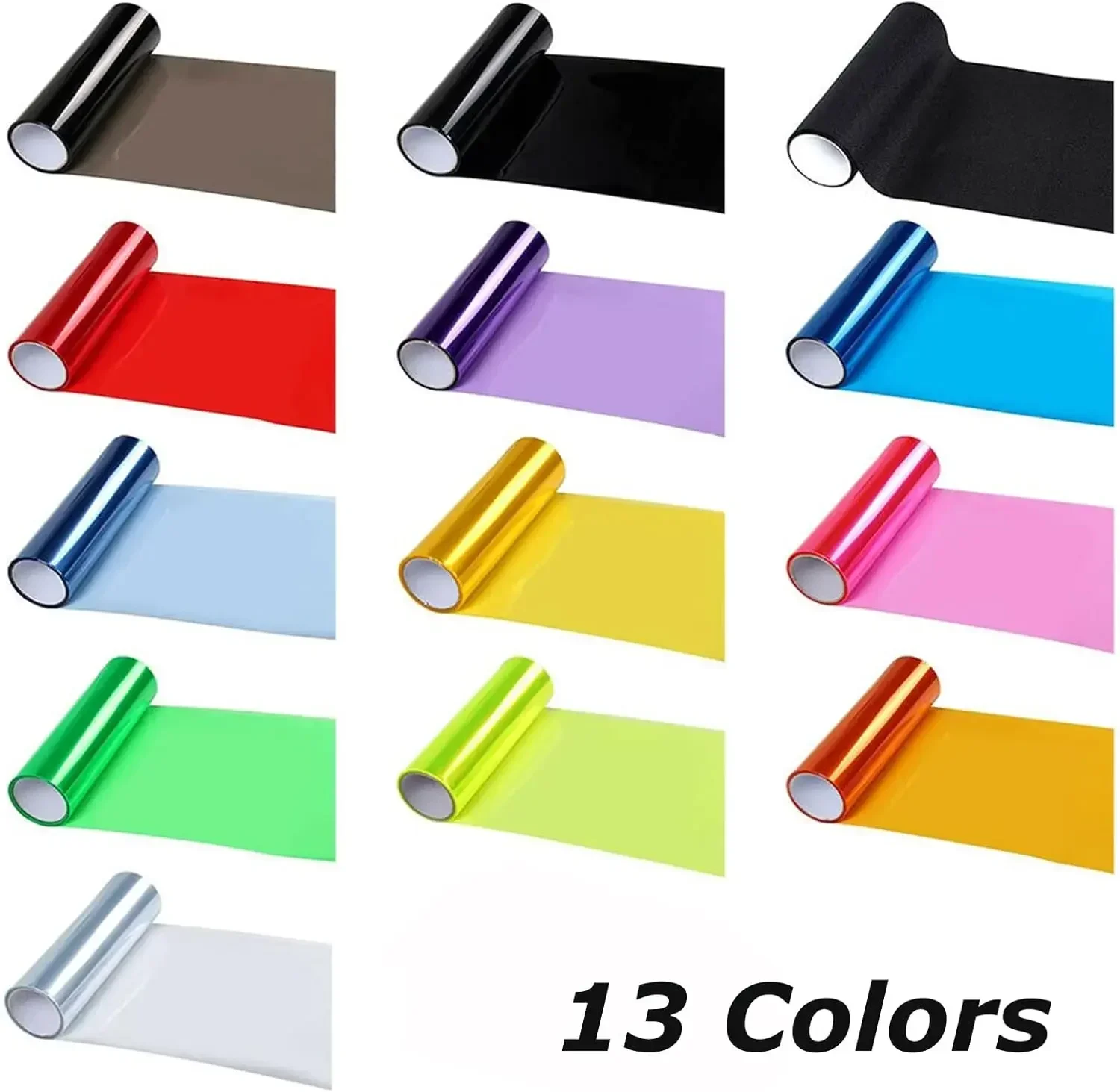 Color Changing Car Headlight Taillight Vinyl Film Wrap