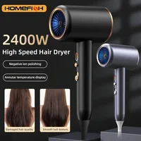 F33 Professional Hair Dryer Hot Cold Wind Air Brush Hairdryer Negative Lonic Blow Dryer Strong PowerDryer Salon Tool 2400W 1