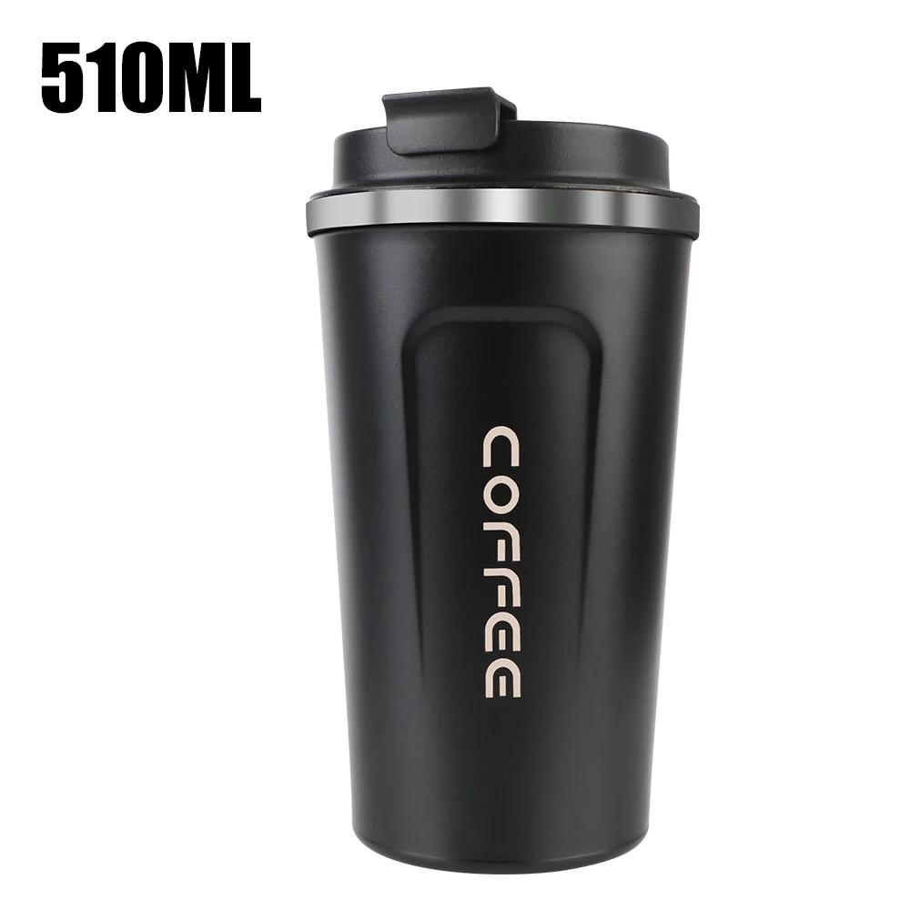 Premium Thermos Mug - Double Wall Stainless Steel, Leak-Proof Design, 380/510ML