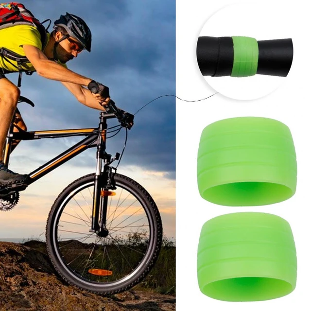 Anneau de fixation en Silicone antidérapant, 1 paire, bande de protection  résistante aux rayures, sangle de poignée antidérapante, anneau de fixation  pour le cyclisme - AliExpress