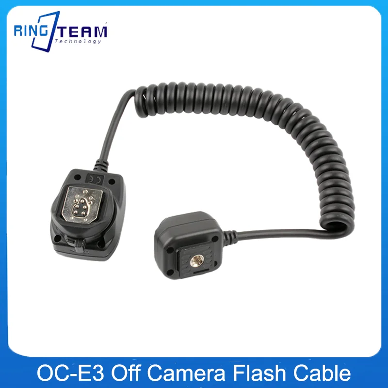 OCE3OffCameraFlashCableHotShoeCordSyncOffCameraFlashFocus