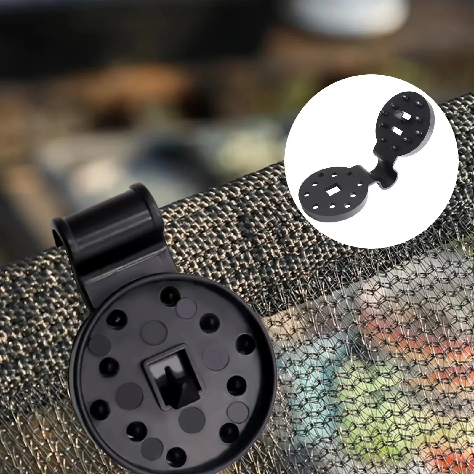 Description Picture 2 of item50PCS Garden Tools Greenhouse Shade Cloth Fix Clips Sunshade Net, Sunblock Plastic Grommet Fence Netting Hooks