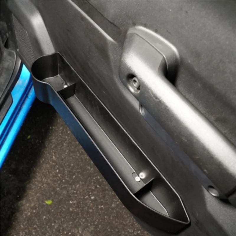 스즈키 지미 JB64 JB74 2019-2022 용 2PCS 자동차 도어 워터 컵 홀더 보관함 내부 트레이 홀더 교체 부품