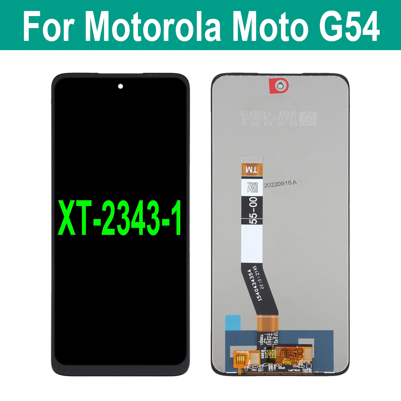 

Original 6.5'' For Motorola Moto G54 XT-2343-1 LCD Display Touch Screen Digitizer Assembly