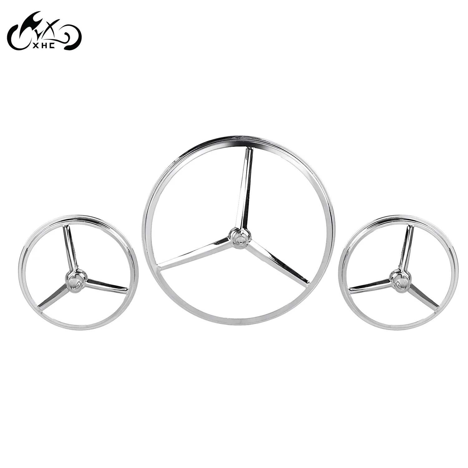 Motorcycle Accessories 7" Headlight & 4.5" Auxiliary Light Lamp Trim Ring Bullet Cover For Harley Touring Electra Tour Street Glide Road King