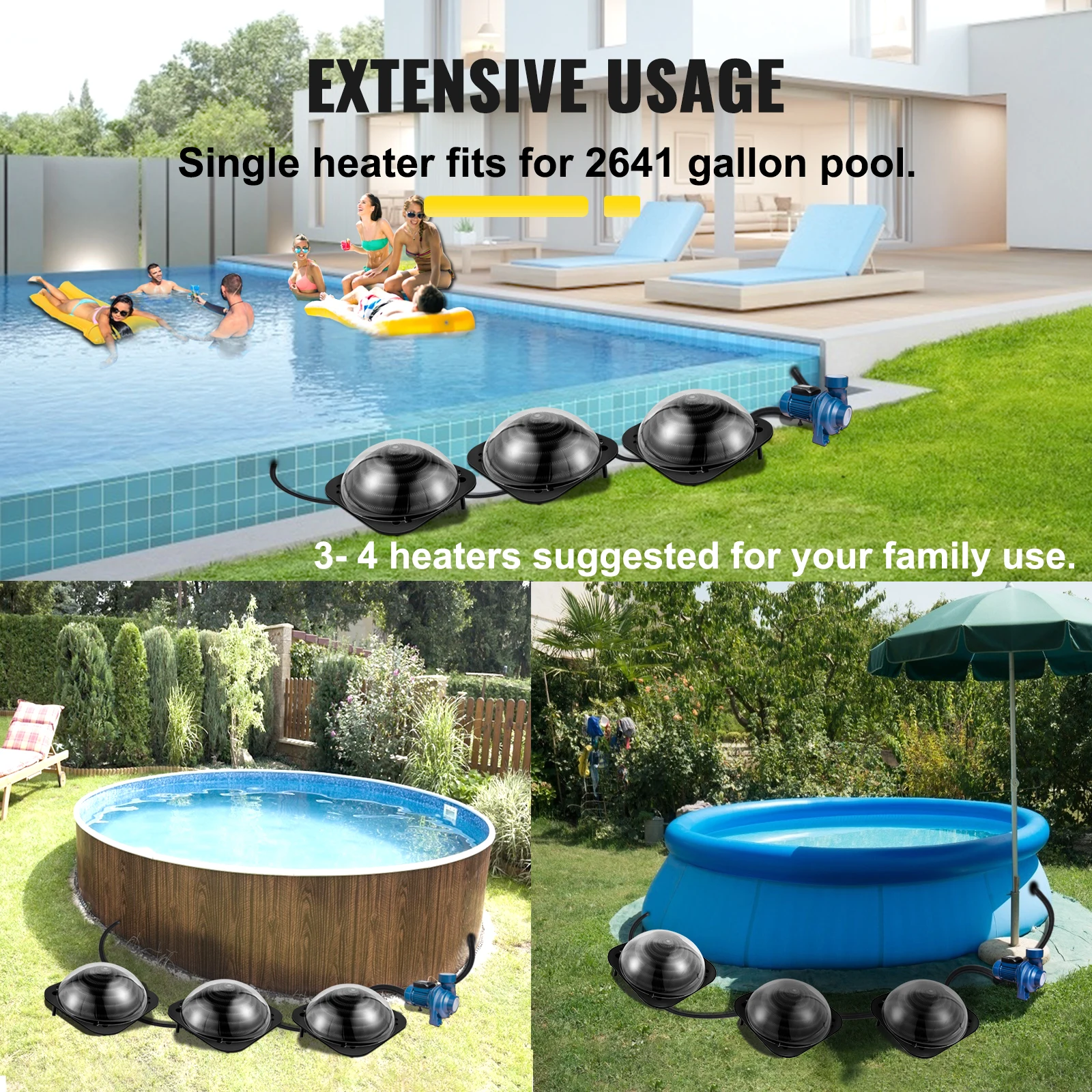 Swimming Pool Water Heaters | Solar Heater Swimming Pool | Solar Heater  Outdoor Pool - Solar Collectors - Aliexpress
