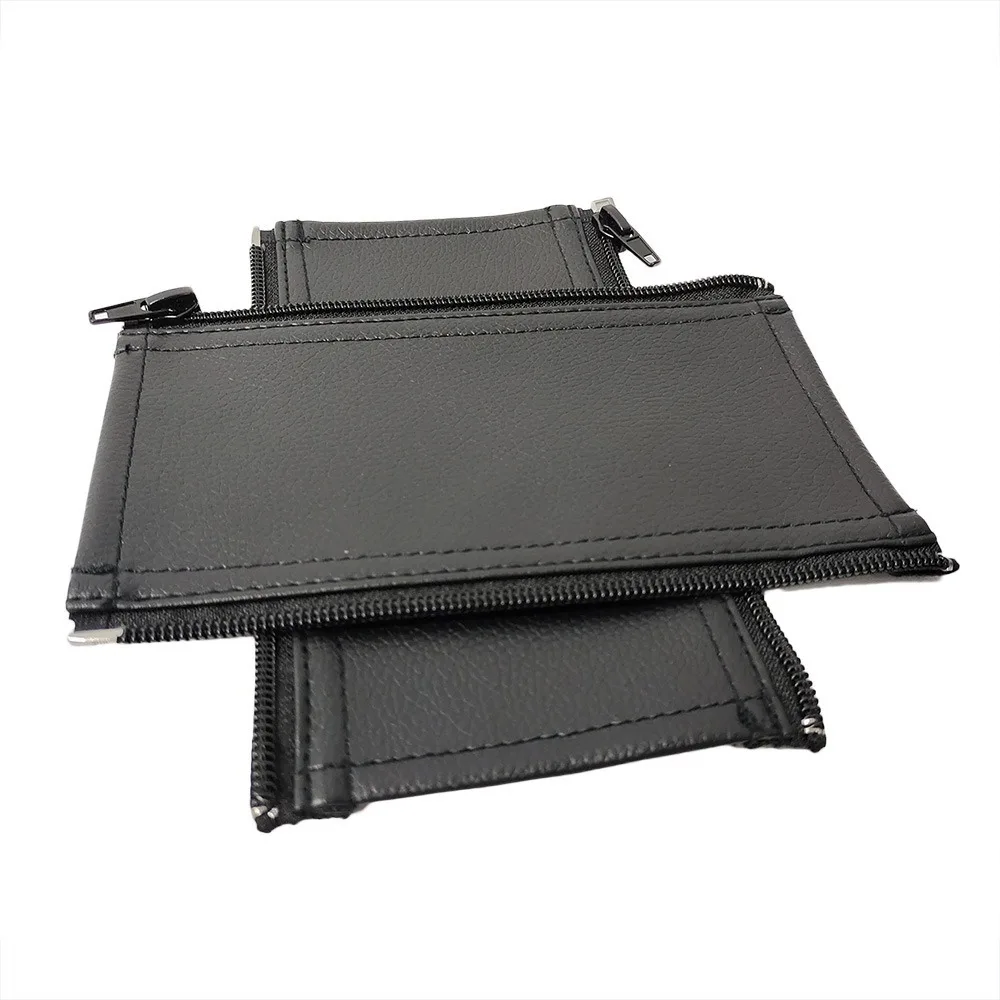 Protector de cuero PU con cremallera para cochecito de bebé, reposabrazos, accesorios para cochecito - Imagen 3