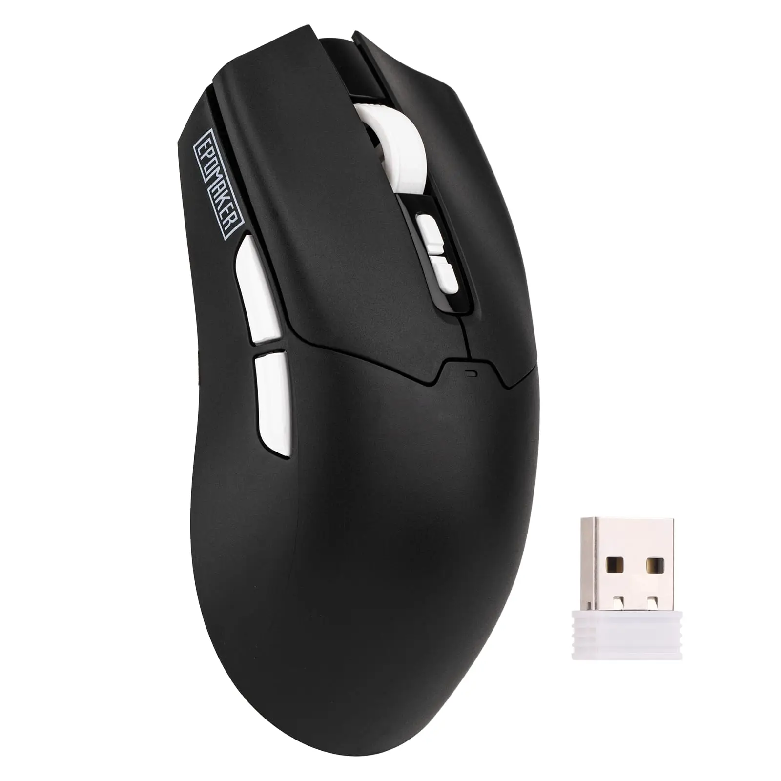EPOMAKER Click Lite Kablosuz Oyun Faresi, 800 ila 12.000 DPI Ayarlanabilir, PAW3311 Sensör, 500mAh, 59g, 2.4G/BT/USB-C Şarj Edilebilir