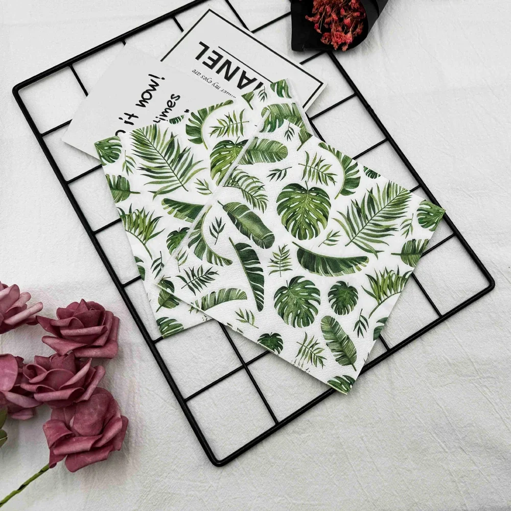 Paper Napkins 20pcs/Pac 2-Ply 33*33cm Printed for Restaurant Party