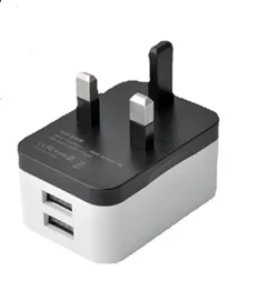 Universal Dual USB Travel Charger Adapter - Multi-Function Power Plug