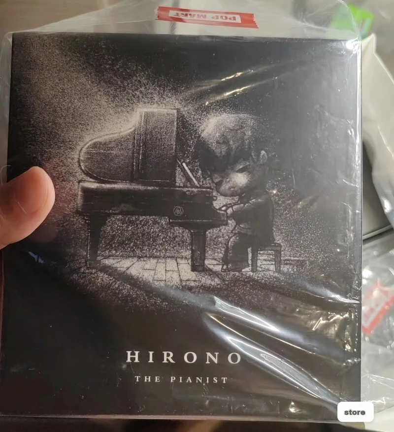 Genuine 8cm Hirono Pianist Ver Figure Hirono Blind Box