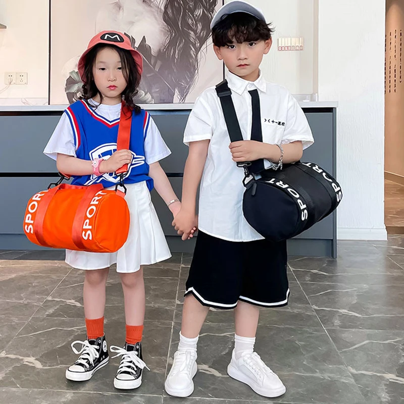 Children'S Tote Travel Bag for Kids Luggage Weekend Gym Sports Fitness Handbag Outdoor Shoulder Duffle Swimming Crossbody Bag 4