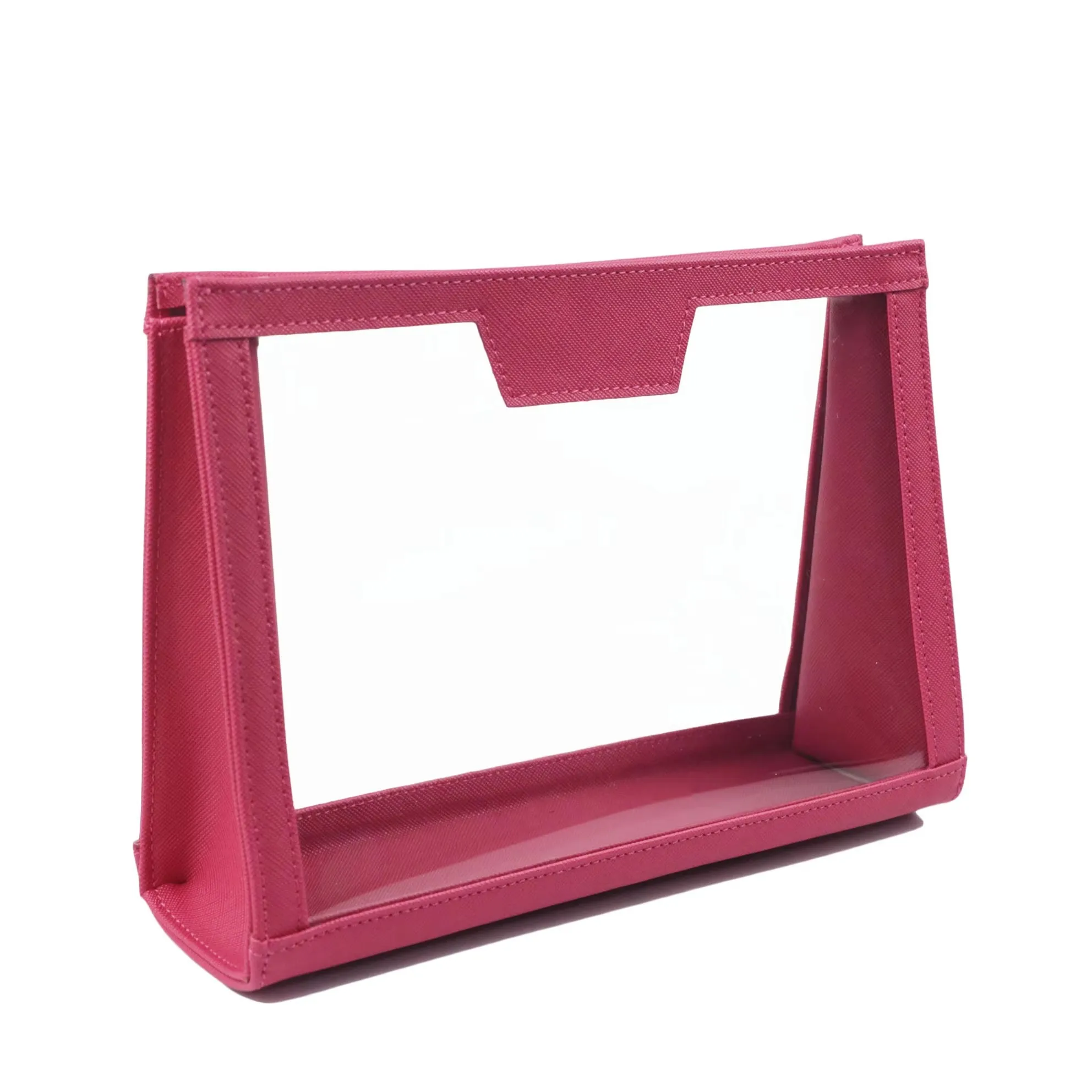Customizable Letters Transparent PVC Cosmetic Bag for Women Waterproof Clear Makeup Bags Make Up Organizer Storage Wash Bag 6