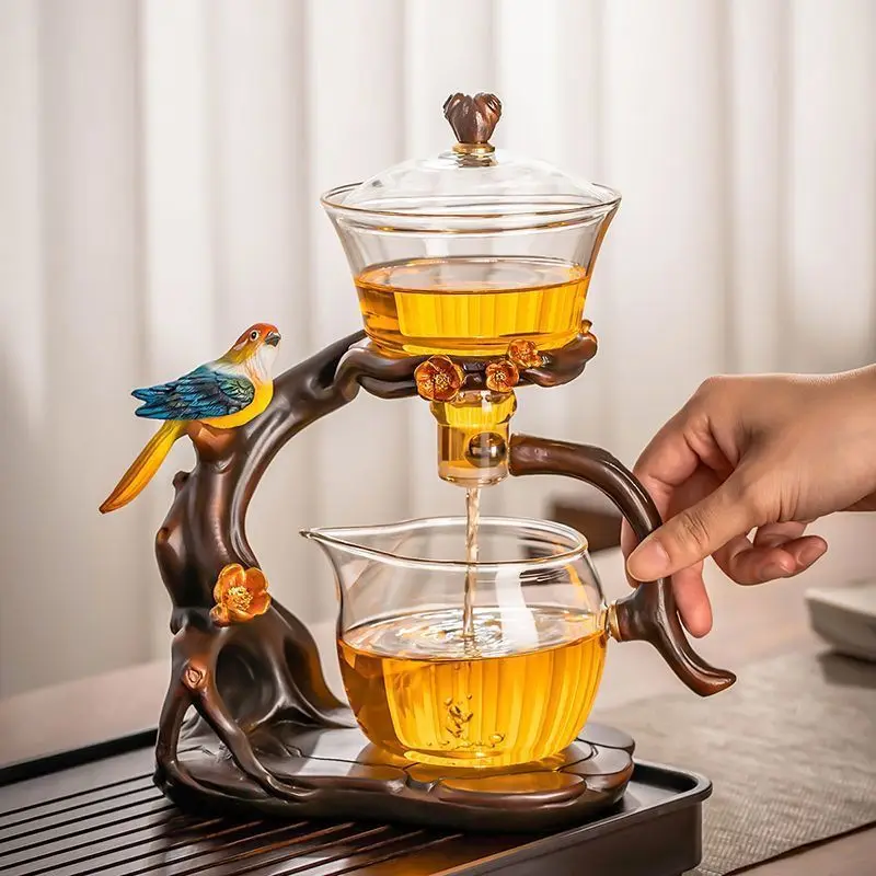 2024-New-Glass-Automatic-Tea-Set-for-Household-Light-Luxury-High-end ...