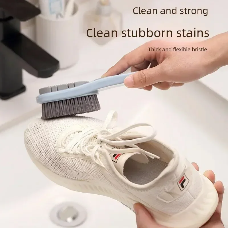 1Pc Rubber Shoe Brush Double-sided Flip Flops Snow Boots Shoe Care Specialized Brush Household Dirt Removal Cleaning Tools Brush 2