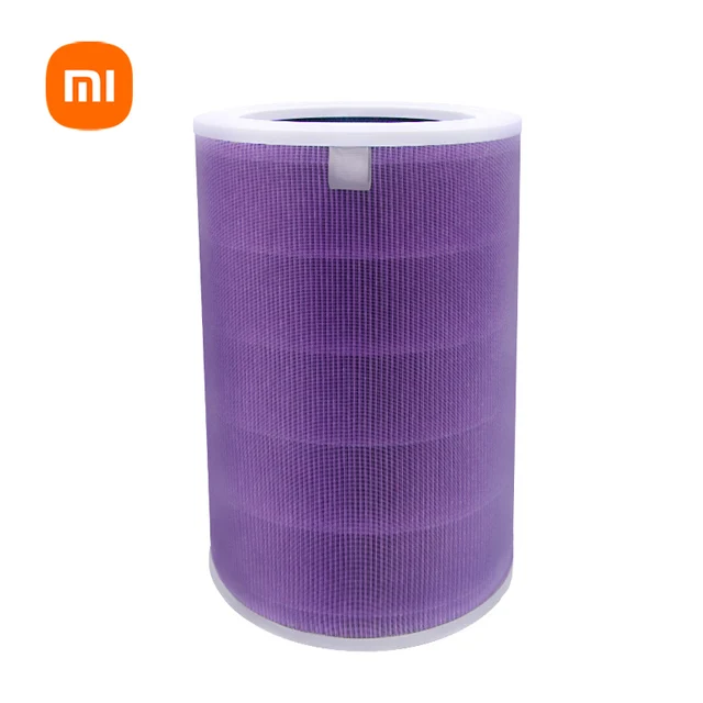 Xiaomi Air Filter For Xiaomi Air Purifier Mi 2 2C 2H 2S 3  3H Pro Air Purifier H13 Carbon HEPA Filter Anti Bacteria Formaldehyde NO RFID-Purple