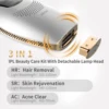 DEESS GP590 PLUS 3in1 Laser Epilator Hair Removal Permanent 0.9s Painless Cool Ipl Laser Hair Removal Machine Unlimited Flashes 5