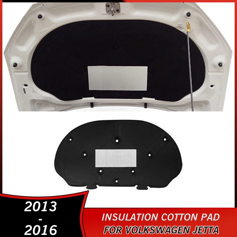 

2013-2016 Heat Soundproof Insulation Cotton Pad for VW Volkswagen Jetta 2013 2014 2015 2016 Accessories Sound Firewall Cover Mat