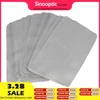 100pcs 175gsm 15x9cm Grey Glasses Sunglasses Eyeglasses Lens Phone Pad Microfiber Cleaning Cloth Gray Small Size Rectangle Wipe 1