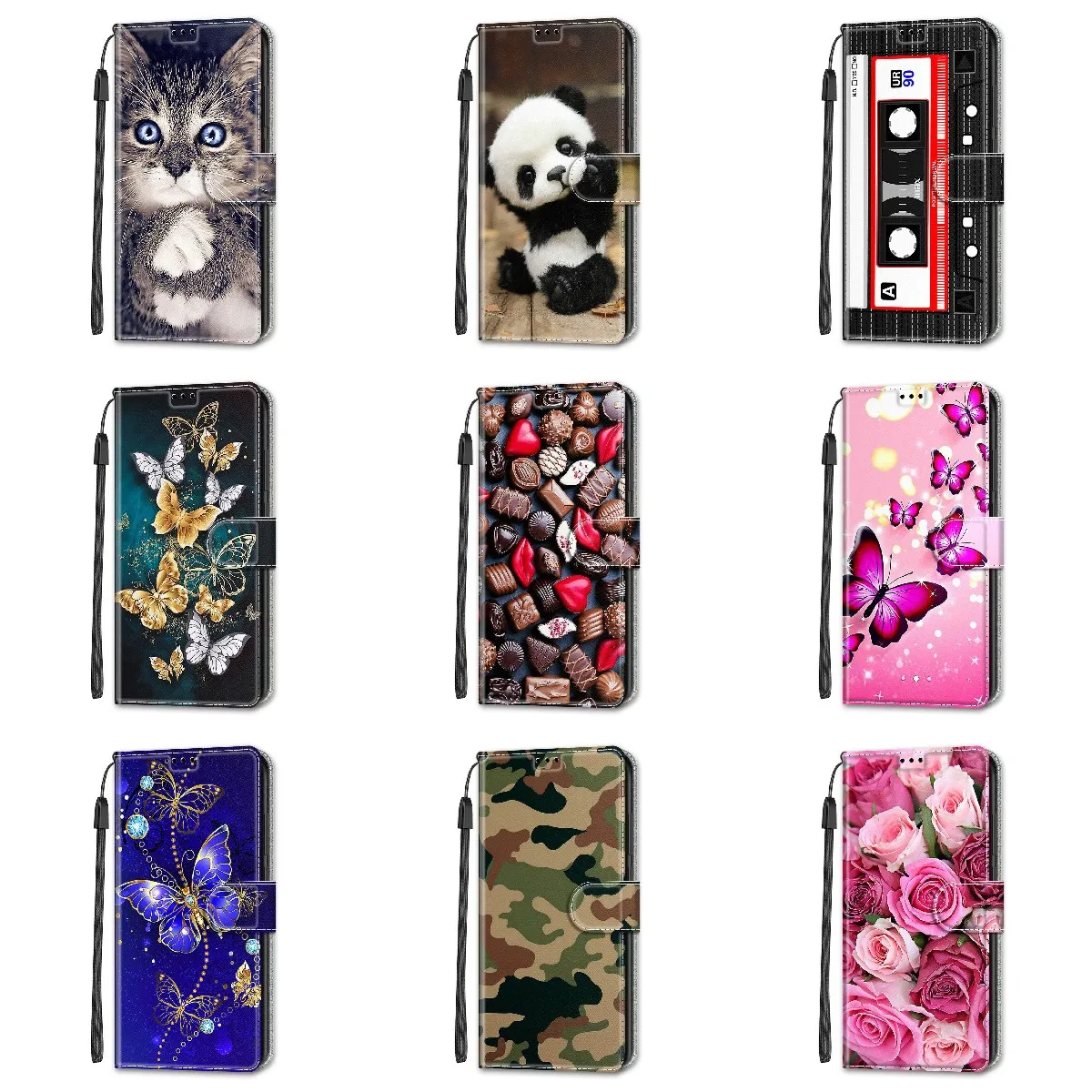 

Flip Painted Phone Case For Xiaomi 11T/11TPro/12/12Pro/12T/12TPro/12Lite/12Lite NE Cover Xiaomi Poco M4 Pro 4G/Poco X4 Pro 5G