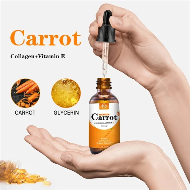 Minch 100Ml Sárgarépa Esszencia 99% E -Vitamin Kollagén Arc Szérum Emelő Simítás Fehérítés Távolítsa El A Pattanások Bőrápolási Termékeit - Image 4