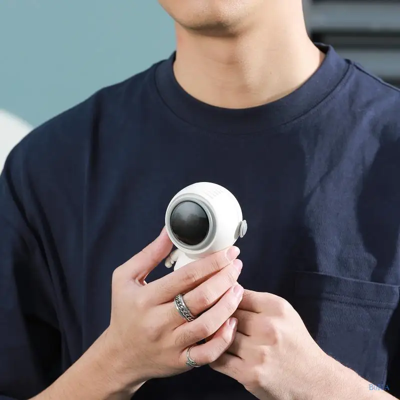 B0KA Portable Neck Fans with 3 Speeds Hands-Free Wearable 360 Degree Rotatable