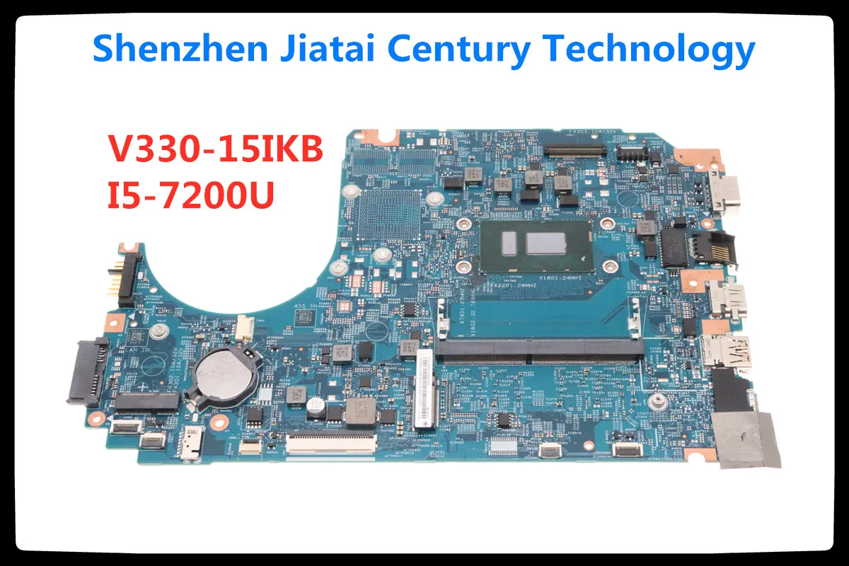 

For Lenovo V330-15IKB Laptop Motherboard LV315KB MB 17807-3 448.0DC04.0031 Motherboard I5-7200U with video card 100% test