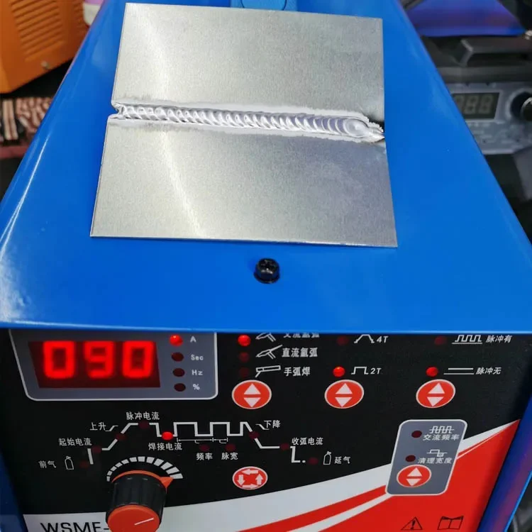 Tig Ac Dc TIG225P Pulse Welder 220V Inverter Aluminium Welding Machine Easy And Smart Control Foot Pedal Optional 6