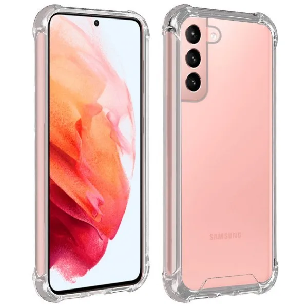 Custodia In Gel Trasparente Samsung Galaxy S21Fe Con Angoli Rinforzati