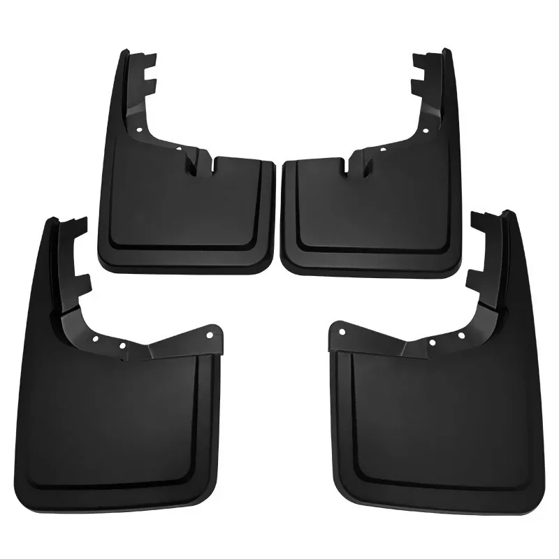 

4Pcs Car Front Rear Mudguards Splash Guards Fender Anti-splash Mud Flaps For Ford F-150 2021+ Car Accessories