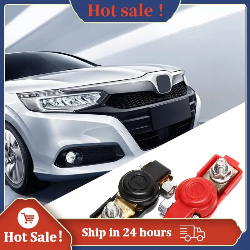 

1 Pair 6V/12V Universal Car Battery Terminal Copper Car Vehicle Quick Connector Cable Clamp Clip Car Battery Accessories Tools