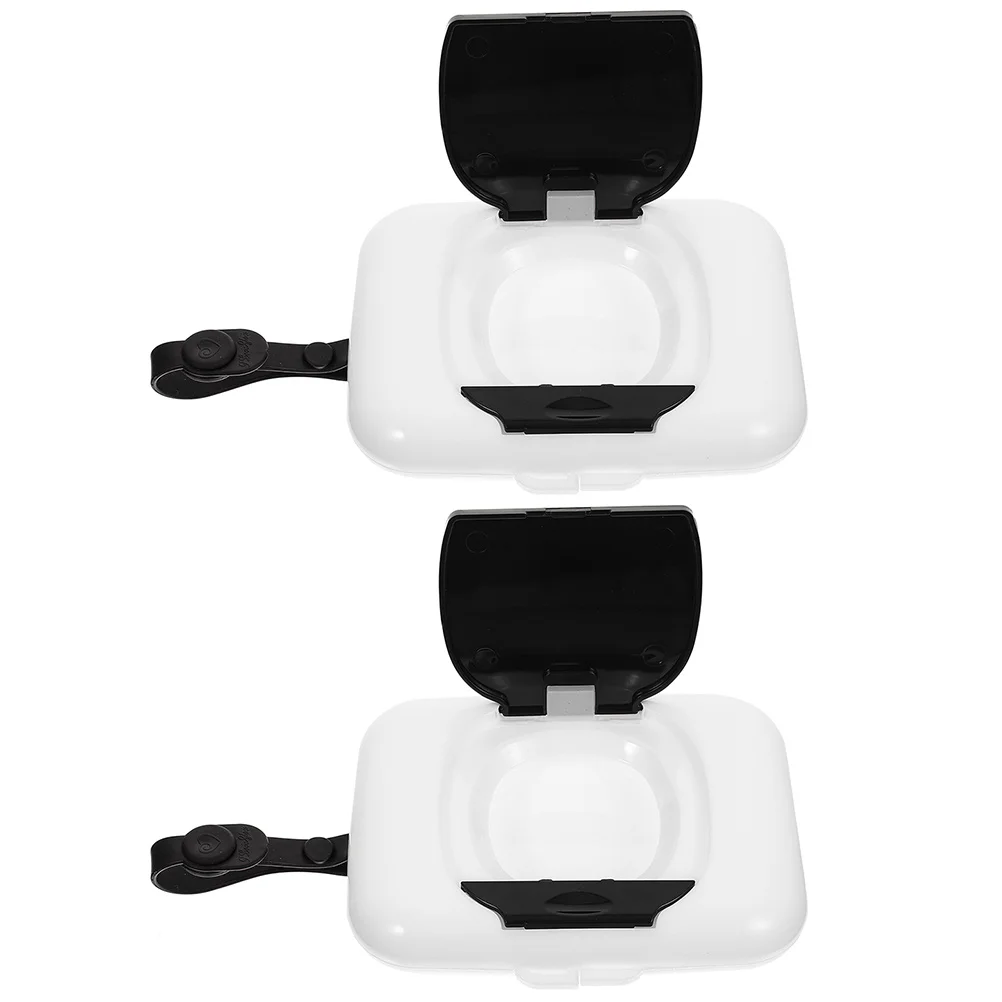 

Wipe Box Portable Wipes Container Dispenser Travel Wet Container Holder Case for Diaper Bag Dispensers Portable Convenient