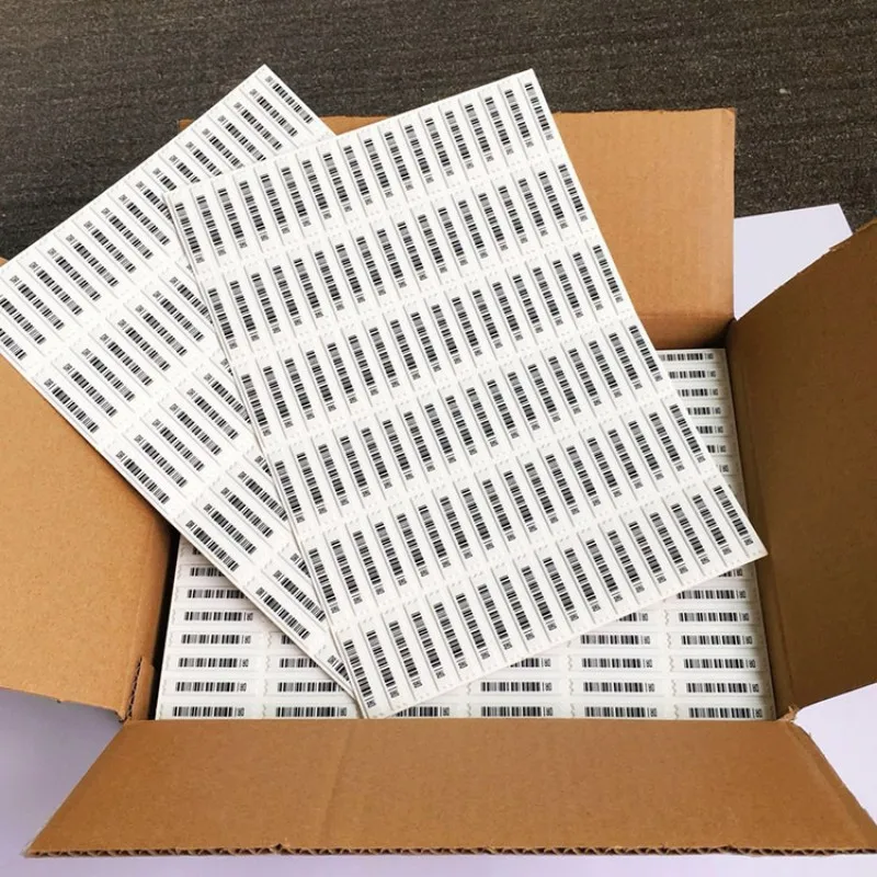 2000PCS 58Khz AM EAS AntiTheft soft Labels Retail Merchandise Security Protection Alarm Trigger Detection Tag Sticker