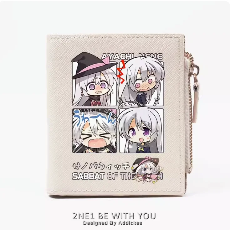 Anime SABBAT OF THE WITCH Fashion Wallet PU Purse Card Coin Zipper Money Bag Cosplay Gift B345