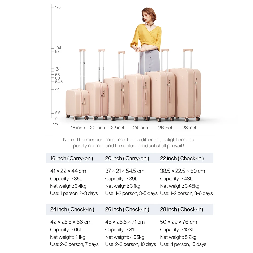 28inch Luggage Suitcase 28 Inch Size Travel Bag Luggage Trolley 28
