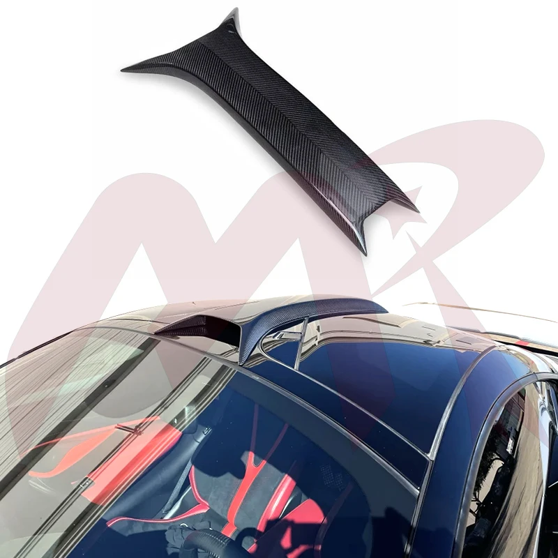 3K Real Dry Carbon Fiber Car Roof Scoop Presa D'Aria Vent Cover Body Kit Per Mclaren 720S