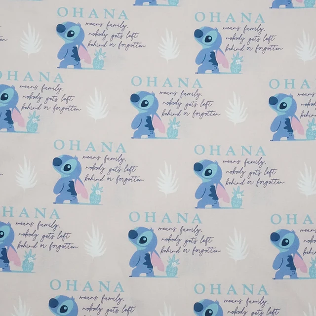 Értékesítés Disney Lilo És Öltés Pamutszövet A Ruhák Varrására Patchwork Fajkok Diy Kids Takaró Ruhás Ruha Quilting Materi - Image 6