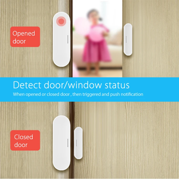 NEO Coolcam Z-Wave Plus Door Window Sensor With Temperature Humidity 700 Series