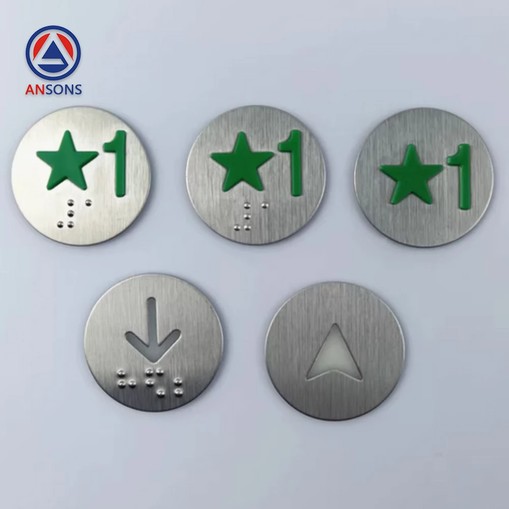 Gaipu Elevator Button A4N62295 A4J62294 Y1209120102 Blue Red White Light Ansons Elevator Spare Parts
