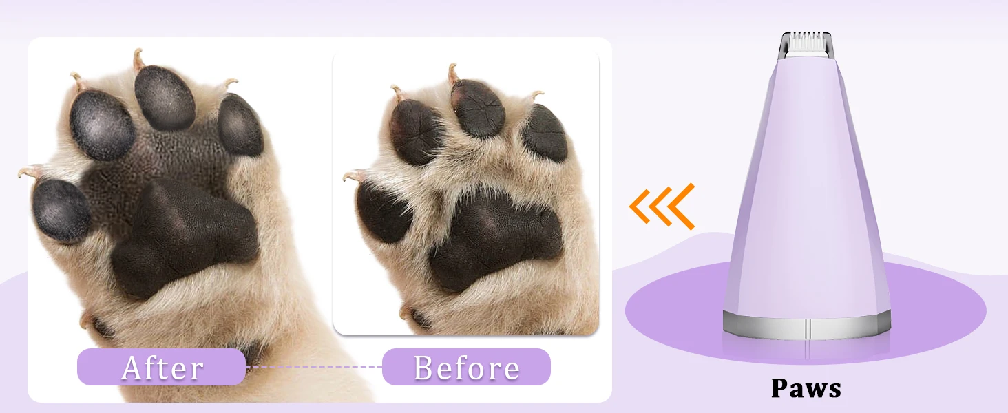 paw trimmer for dogs dog hair trimmer dog grooming kit for small dogs
