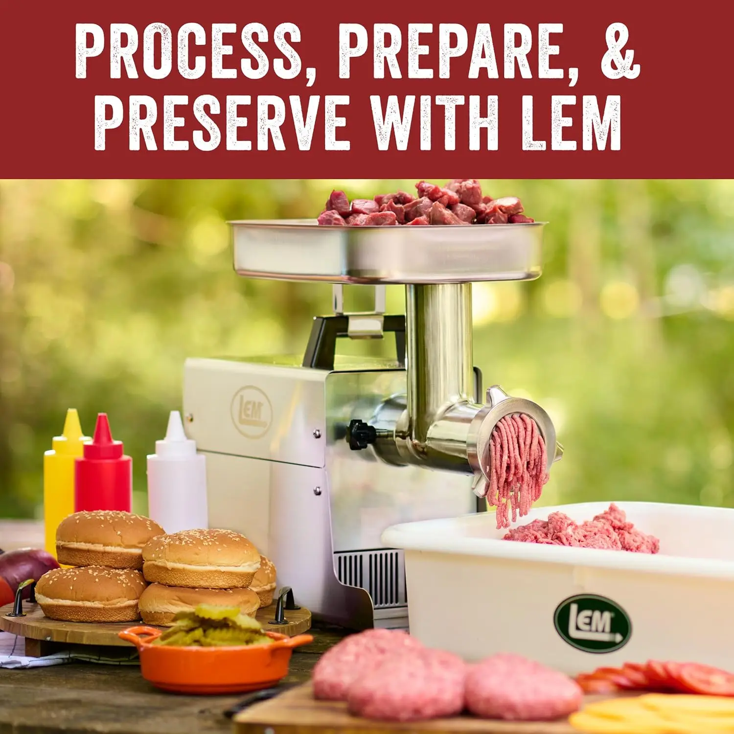 Products #22 Meat Grinder, 1.0 HP Stainless Steel Electric Meat Grinder Machine, Ideal for Heavy Use 6