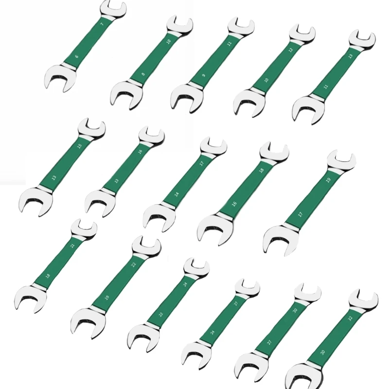 

Open End Wrench Double End High-carbon steel Wrench Machine Repair Auto Repairs Wrench Hardware Tools