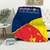 Blanket Plush Nap Sofa rug Cool-Red-B-Bull-ES for Living Room Sport Warm Office Bedroom Birthday Luxury Home Travel Kid Gifts 2