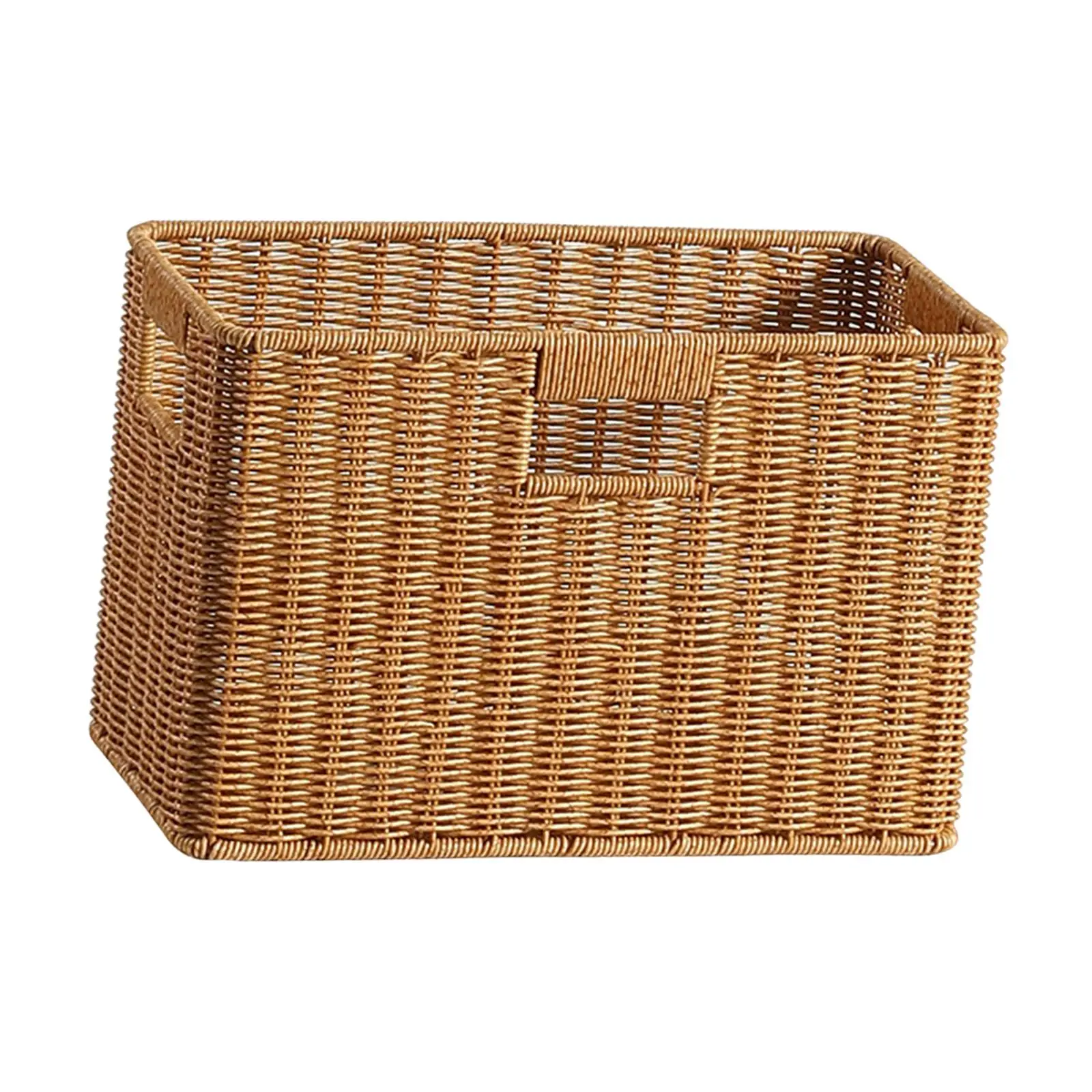 Woven Storage Basket Storage Organizer Lightweight Durability Multipurpose