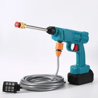 High Pressure Portable Car Washer  300W Garden Watering Gun Wireless Removable Accessories for Car Home Cleaning 1