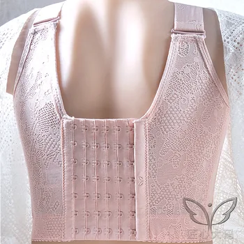 womens underwearWomen Plus Size Bra Deep Cup For Women Push vest Seamless Sexy Lingerie Hide Back Fat Anti-sagging Thin Cup Sha 2