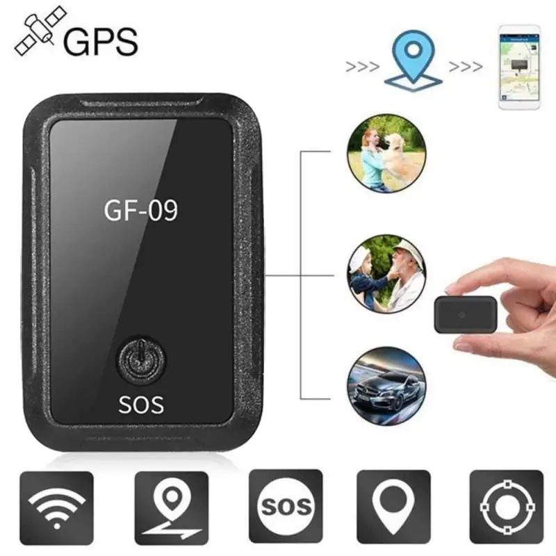 Gf07 Gsm Gprs Mini Car Magnetic Gps Anti-lost Recording Real-time Tracking  Device Locator Tracker Support Mini Tf Card - Gps Trackers - AliExpress