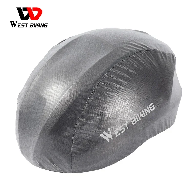 

WEST BIKING Ultralight Bicycle Helmet Cover Waterproof Reflective Dustproof Rain Cover Mountain Road Bike Cycling Helmet Covers
